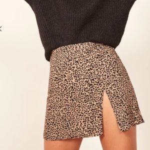 reformation margot skirt in bengal NWT